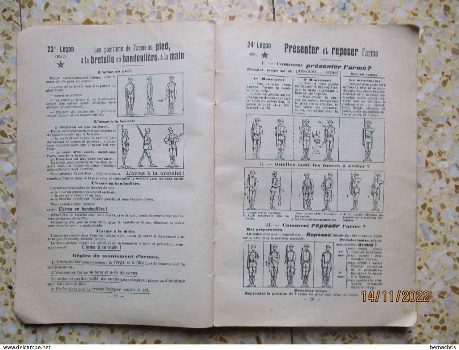 Les Leçons Du Fantassin édité En 1936 - Francese