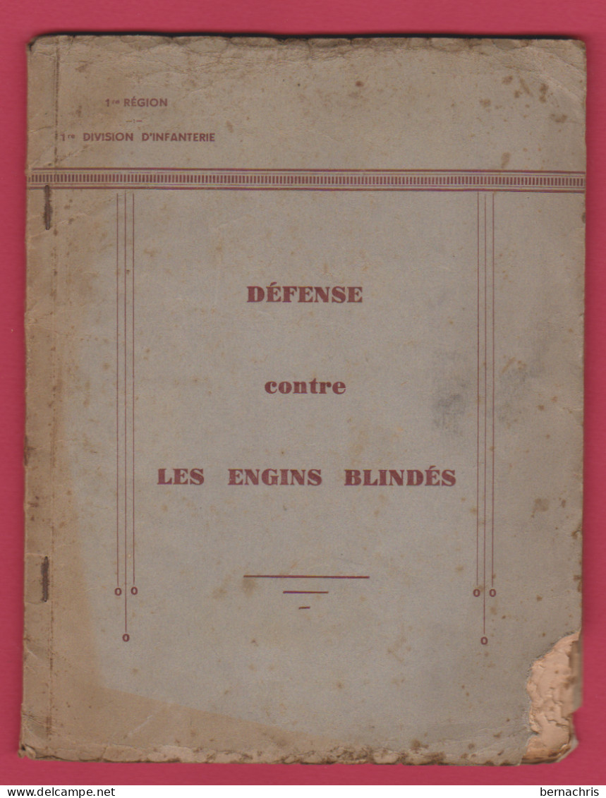 Défense Contre Les Engins Blindés 1ère Région 1ère Division D'Infanterie - French