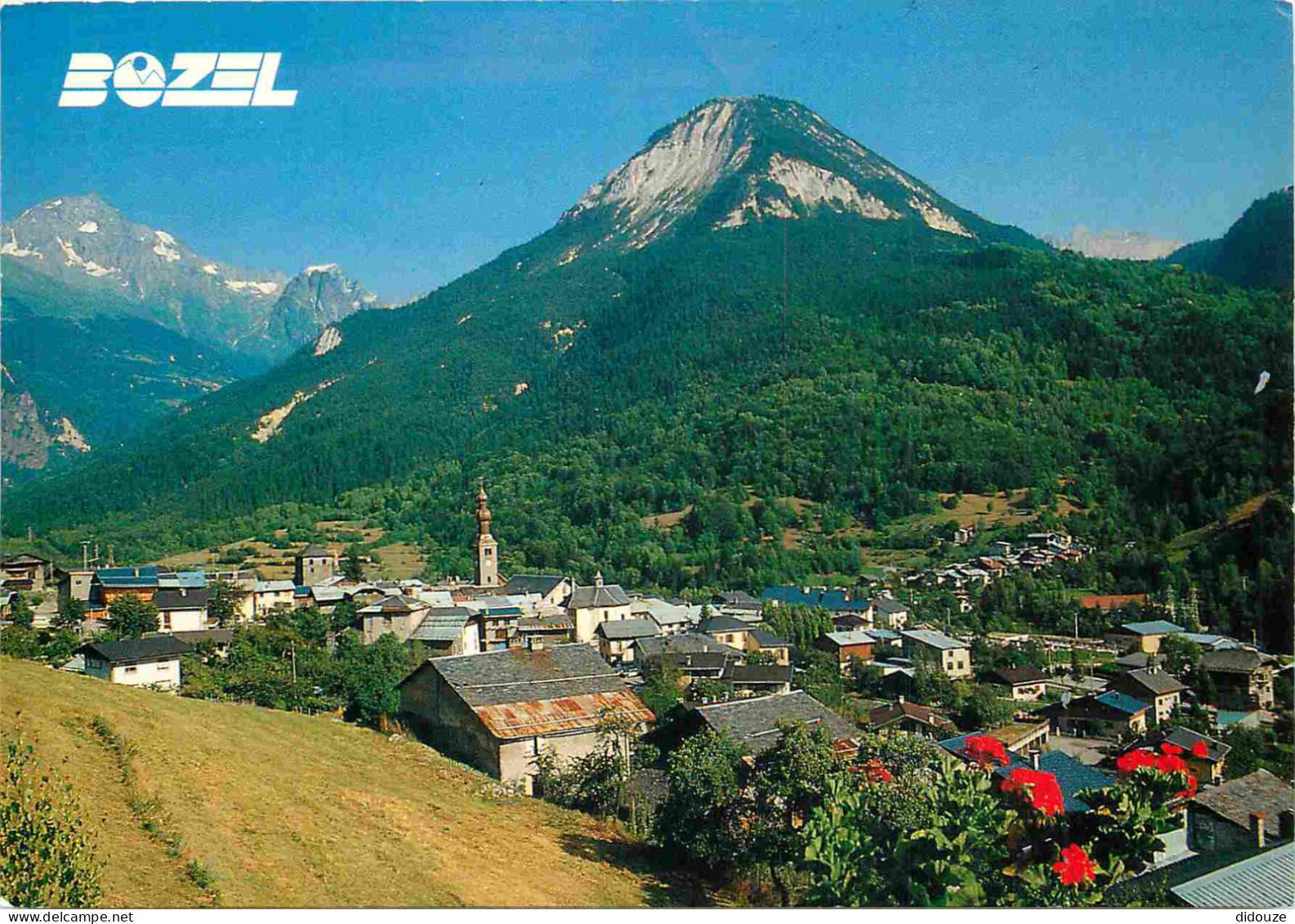 73 - Bozel - Vue Générale Avec La Dent Du Villard 2284 M Et Le Grand Bec 3398 M - CPM - Voir Scans Recto-Verso - Bozel