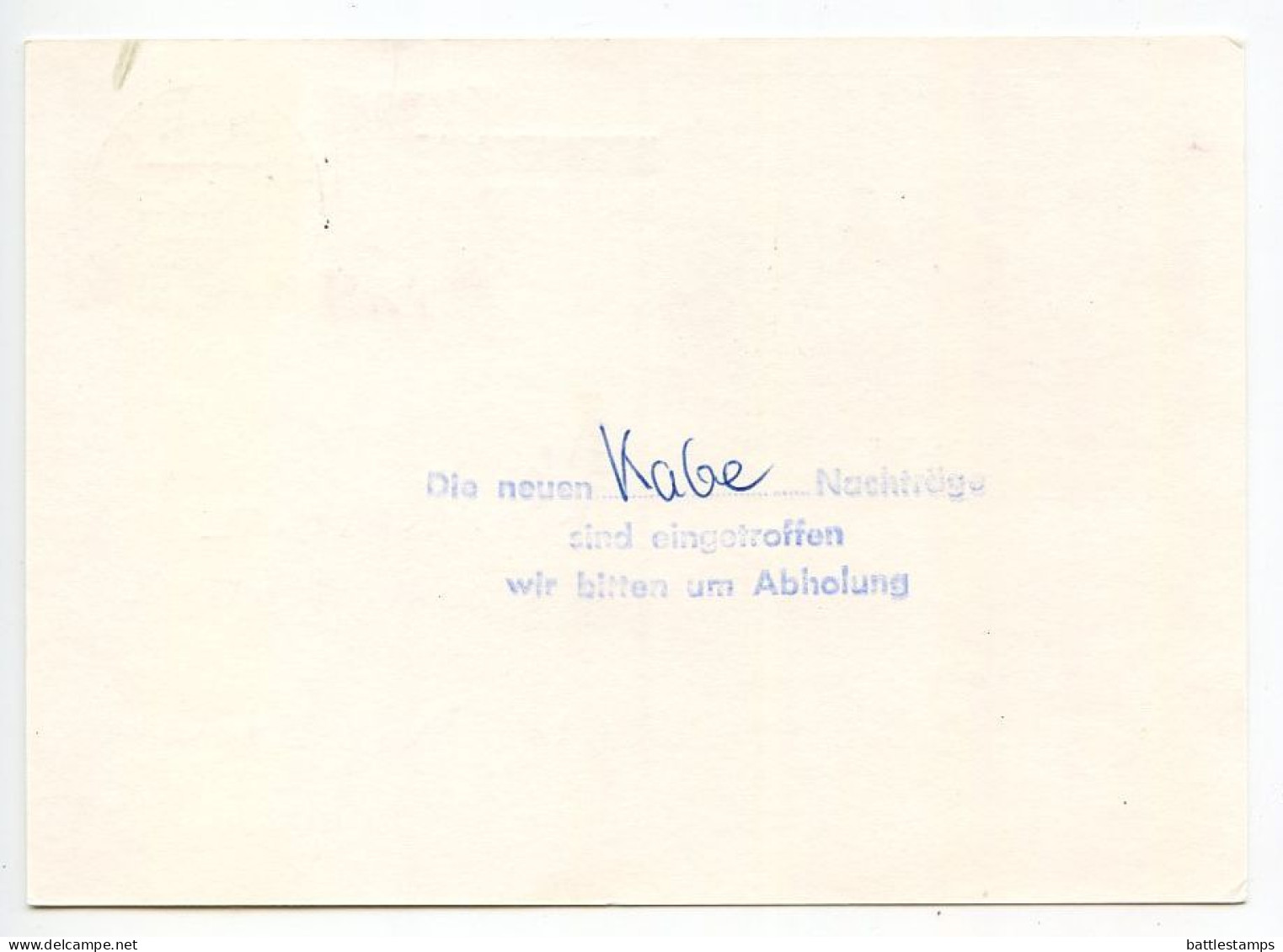 Germany, West 1980's Uprated 50pf. NAPOSTA '81 / Albertus Magnus Postal Card; Wiesbaden Slogan Cancel - Cartes Postales Illustrées - Oblitérées