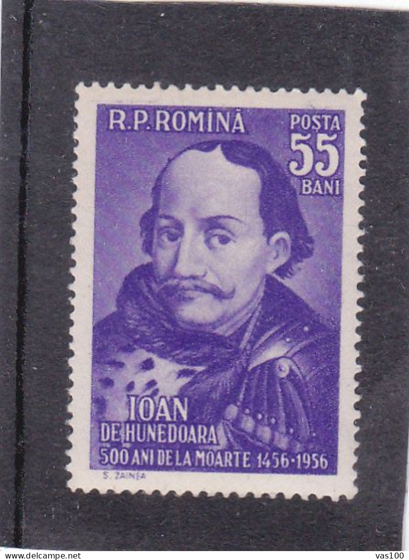 IANCU DE HUNEDOARA 1956 MI.Nr.1603,MNH ROMANIA - Neufs