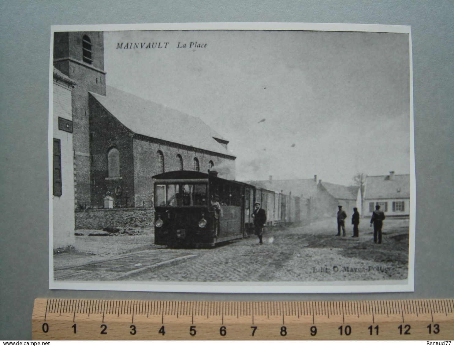 Photo - MAINVAULT - La Place - Tram - Tramway - Ath