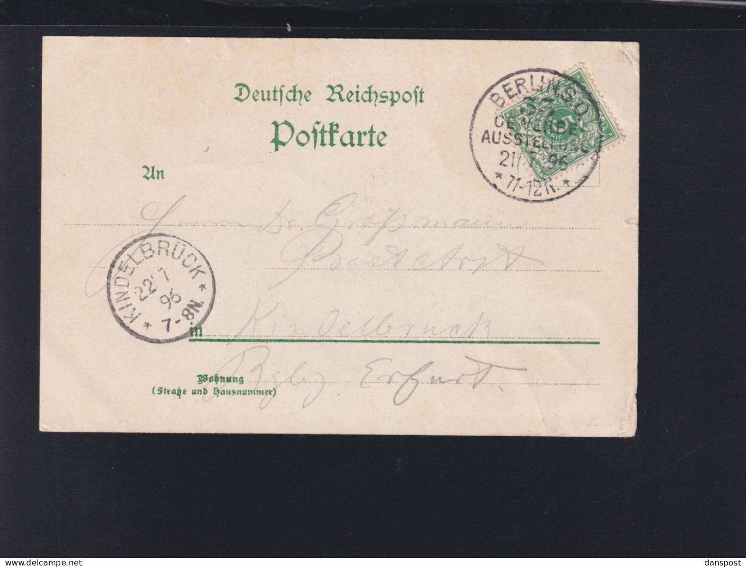 Dt. Reich Litho Gewerbe-Ausstellung Berlin 1896 Kairo (2) - Exhibitions