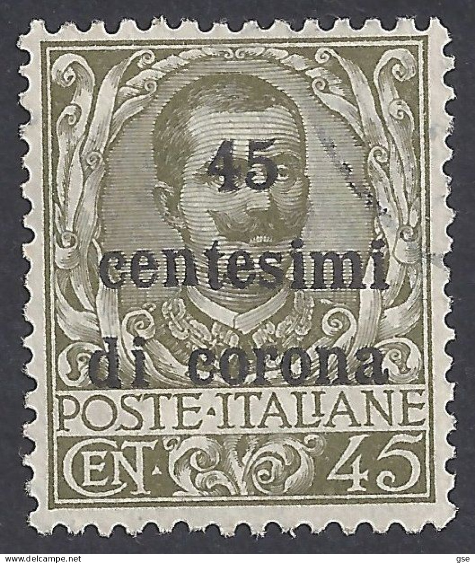 ITALIA (TRENTO E TRIESTE) 1919 - Sassone 8° - Soprastampato | - Trente & Trieste