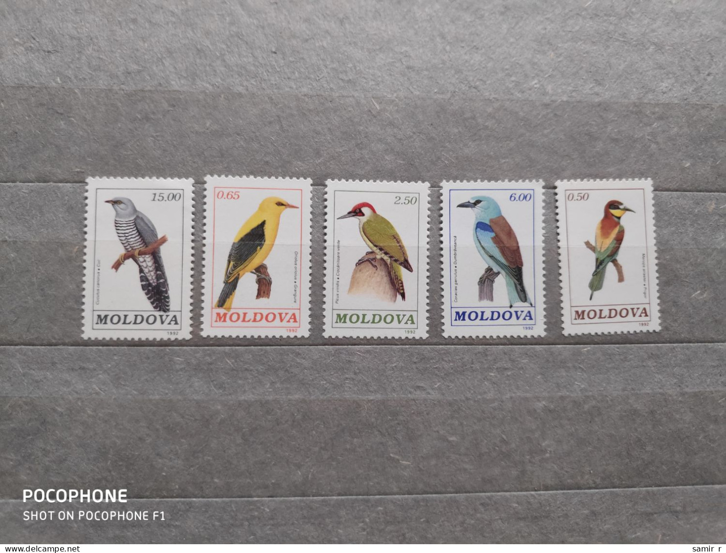 1992	Moldova	Birds (F83) - Moldavie