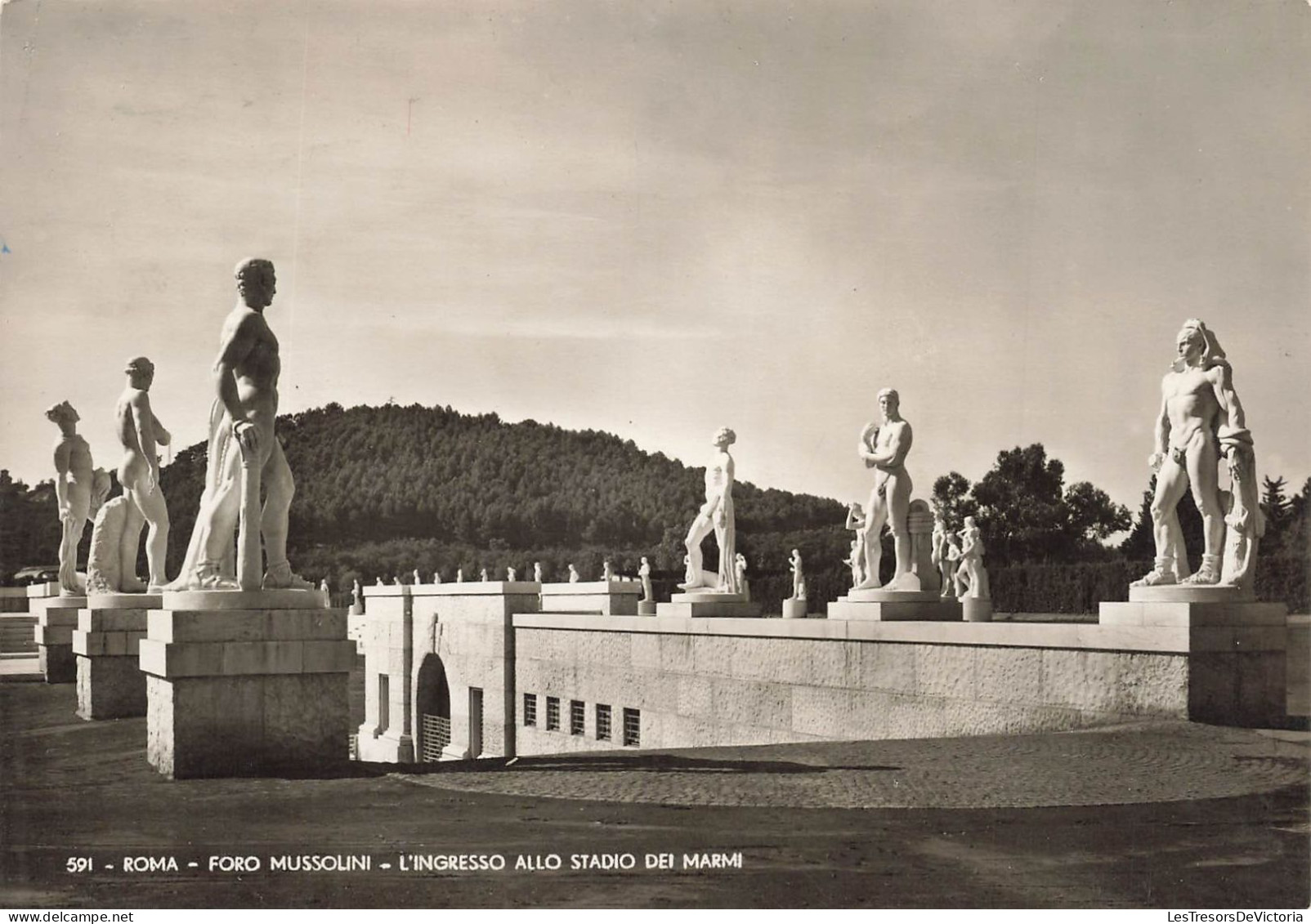 ITALIE - Roma - Foro Mussolini - L'Ingresso Allo Stadio Del Marmi - Carte Postale Ancienne - Andere Monumente & Gebäude