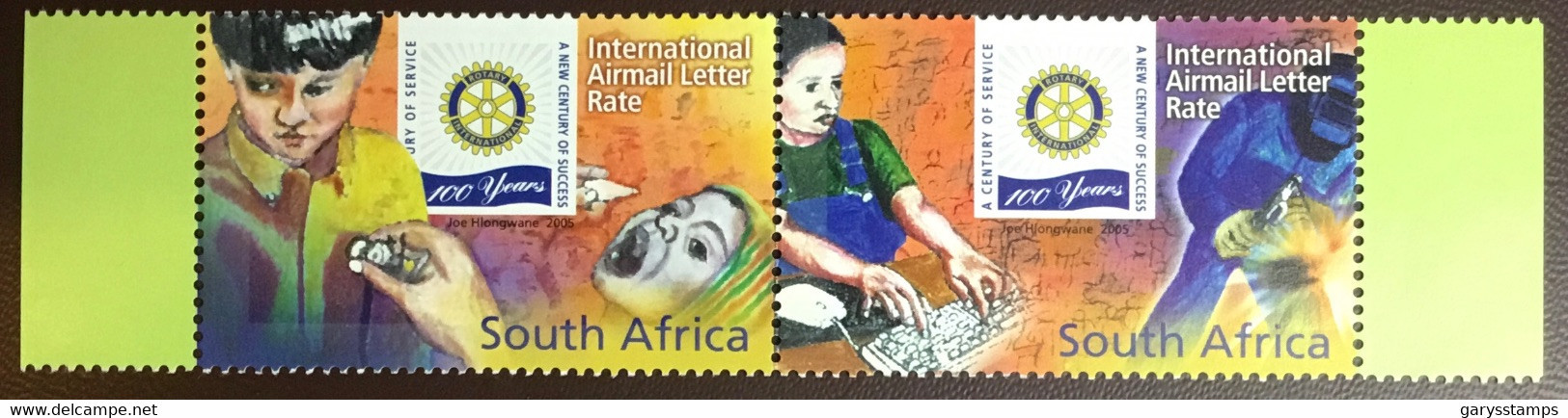 South Africa 2005 Rotary Centenary MNH - Unused Stamps