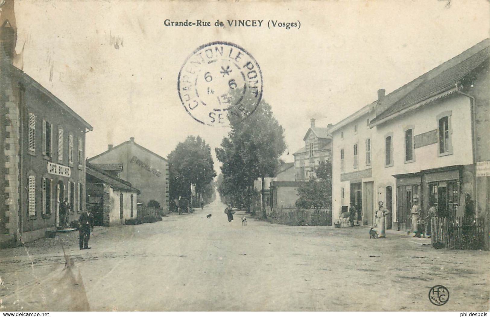 VOSGES  VINCEY  Grande Rue - Vincey