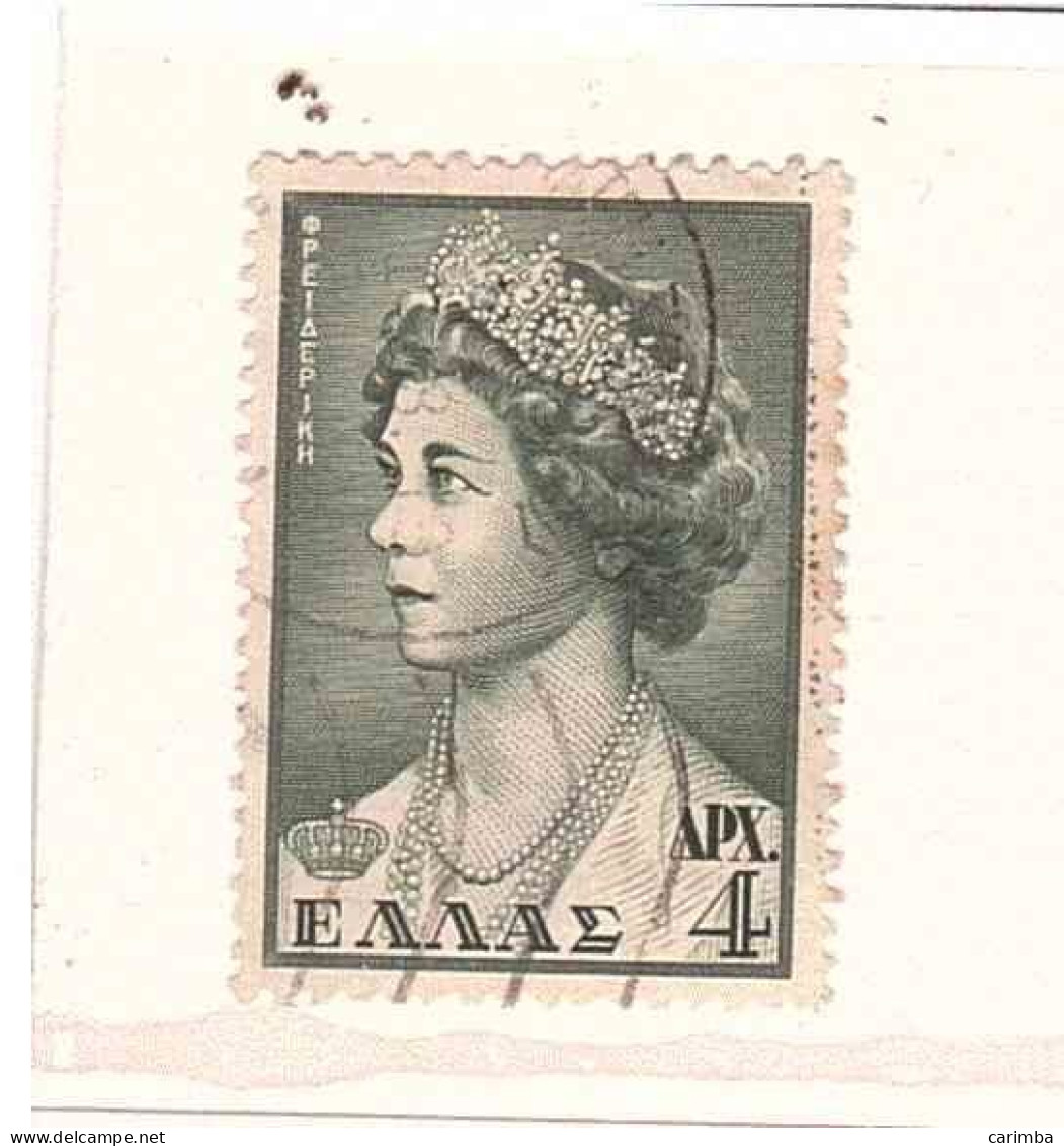 1956 QUEEN FEDERICA - Used Stamps