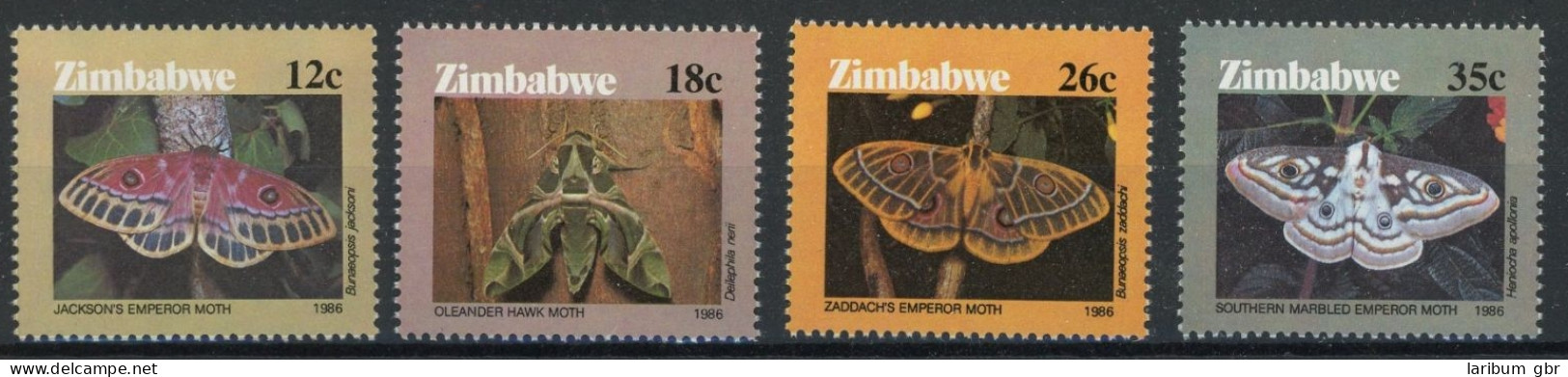 Simbabwe 344-347 Postfrisch Schmetterlinge #GK080 - Zimbabwe (1980-...)