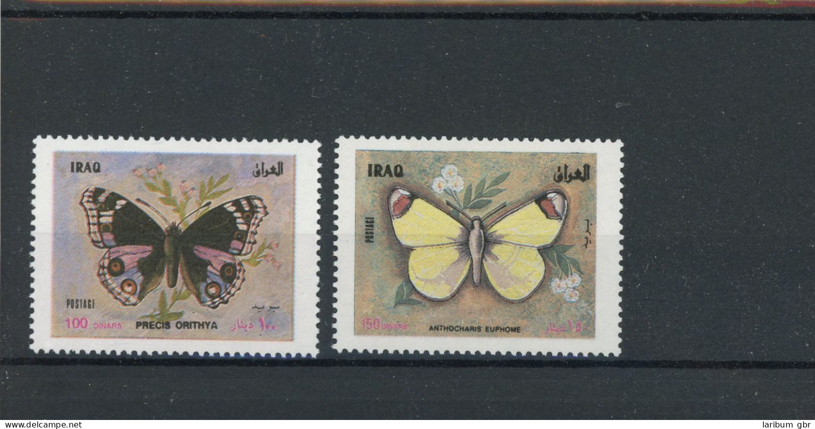 Irak 1590-1591 Postfrisch Schmetterling #GK024 - Iraq