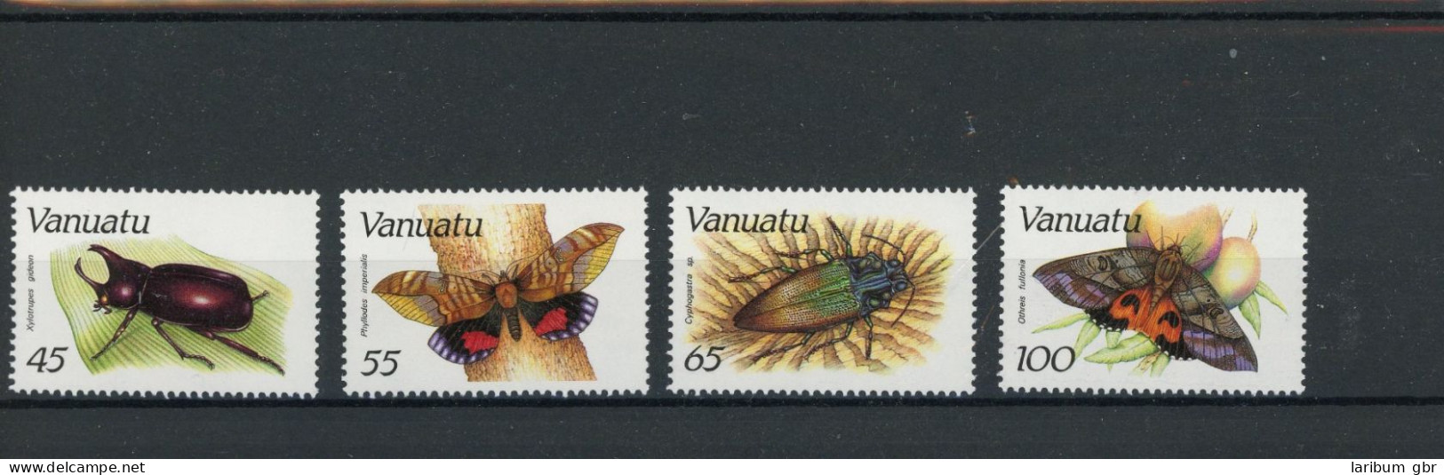 Vanuatu 769-72 Postfrisch Käfer #GK050 - Vanuatu (1980-...)