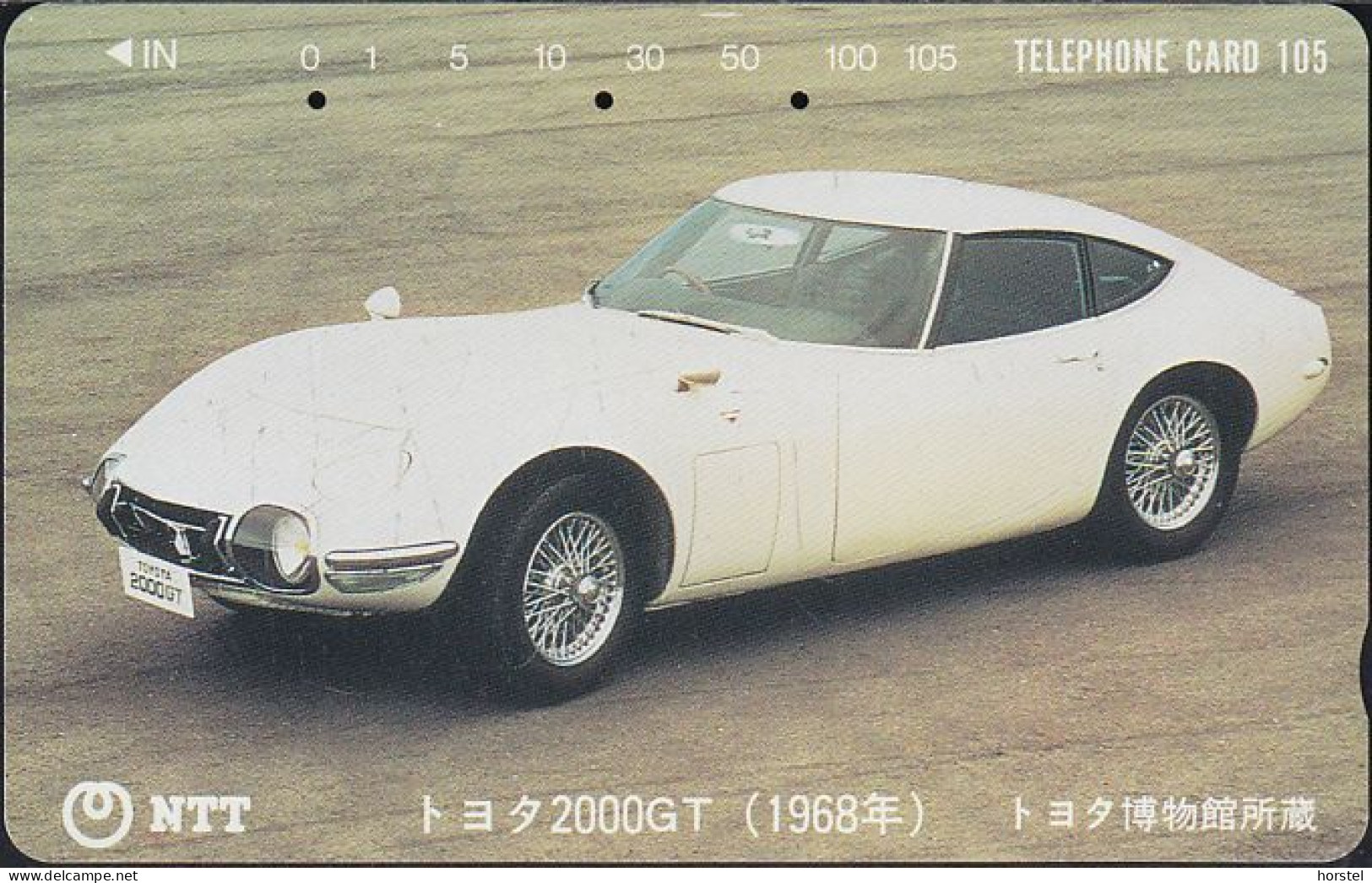 Japan  291-262  Tojota 2000GT - Auto - Sport ( RS With Date) - Japon