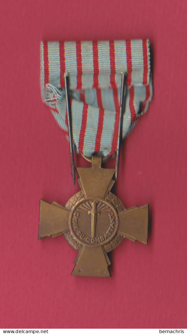 Médaille Croix Du Combattant - Francia