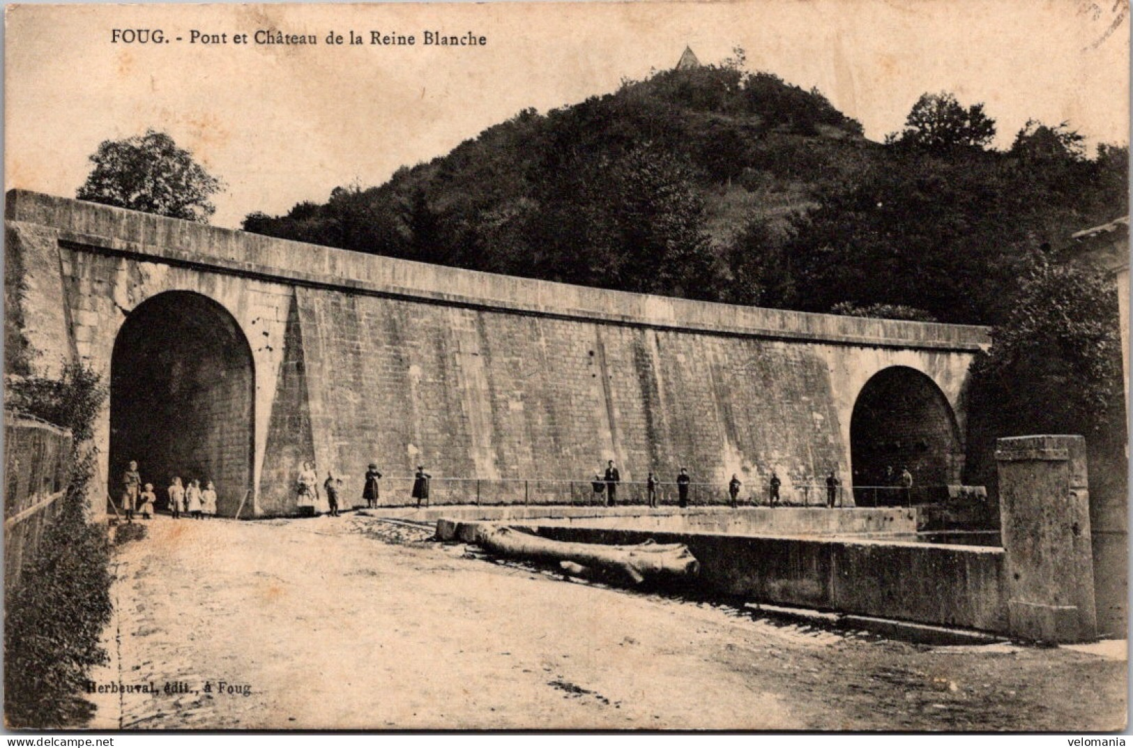 S15691 Cpa 54 Foug - Pont Et Château De La Reine Blanche - Foug