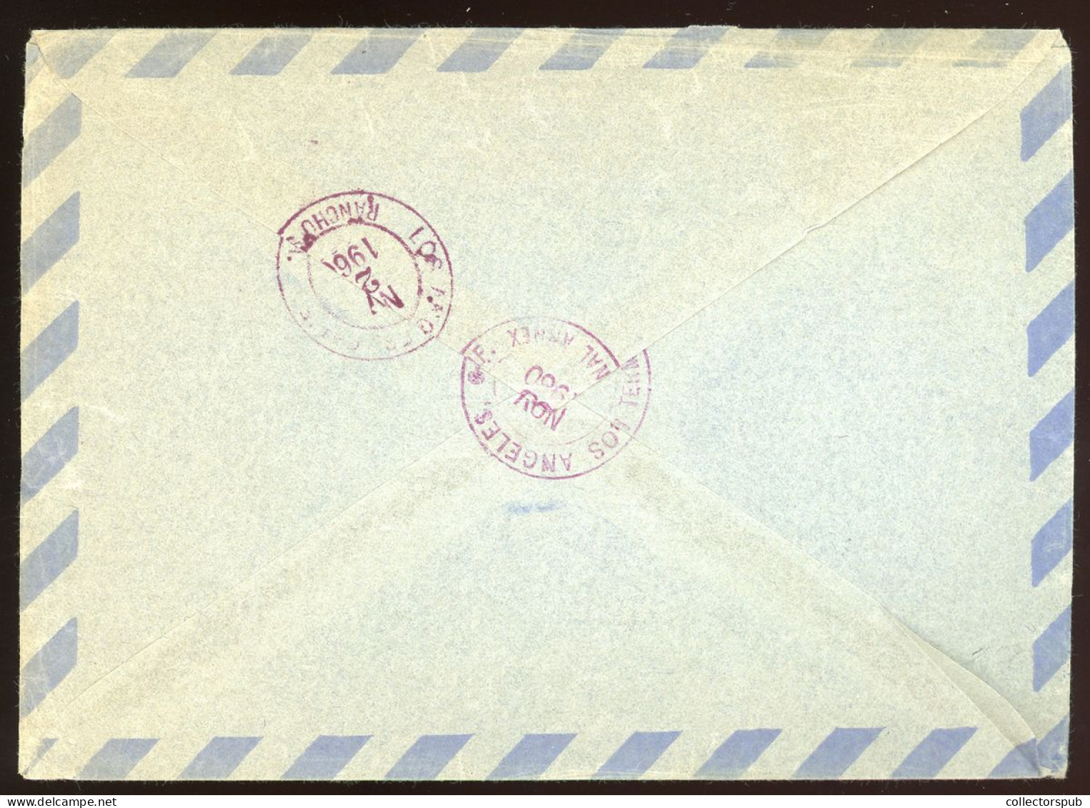 BUDAPEST 1960. Érdekes Expressz Ajánlott  Légi Levél Az USA-ba 8.40Ft - Covers & Documents