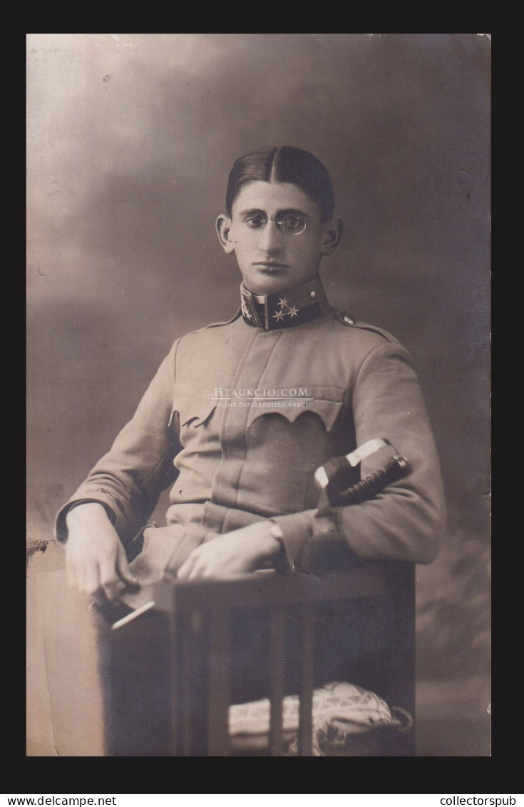 KATONA 1915-20. Ca. Fotós Képeslap - Guerra, Militares