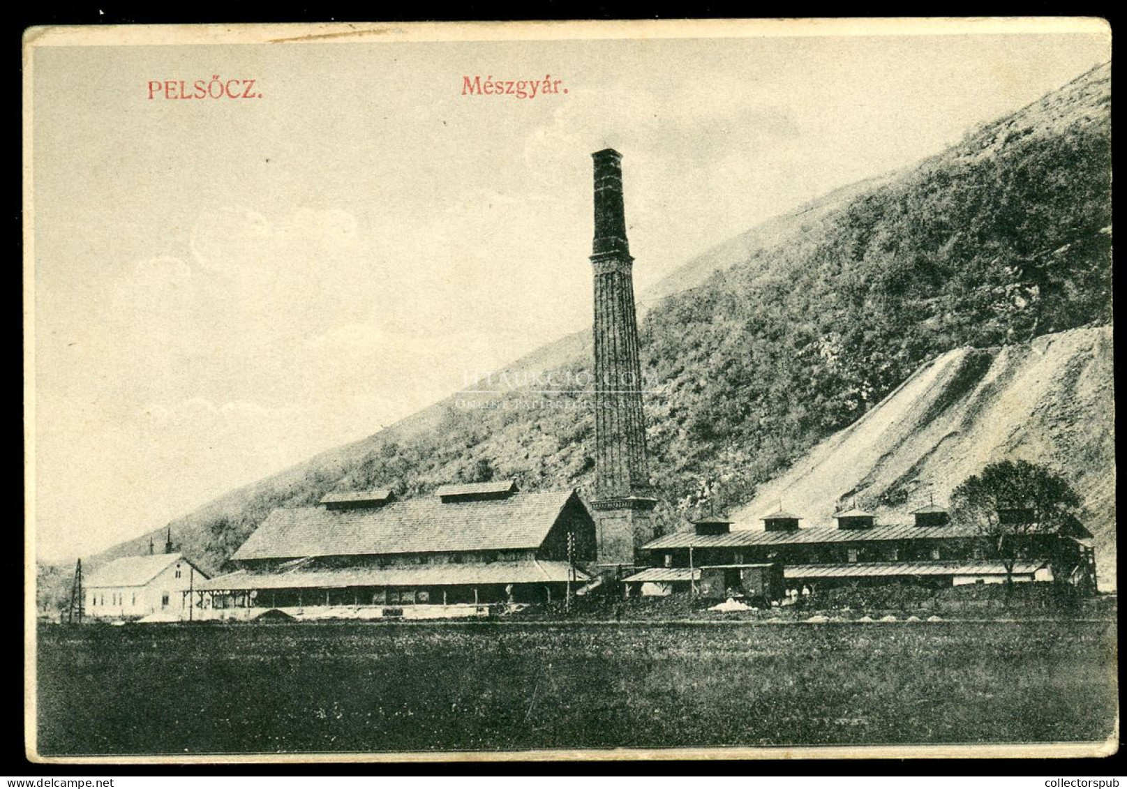 PELSŐC  1910. Ca. Régi Képeslap - Hongarije
