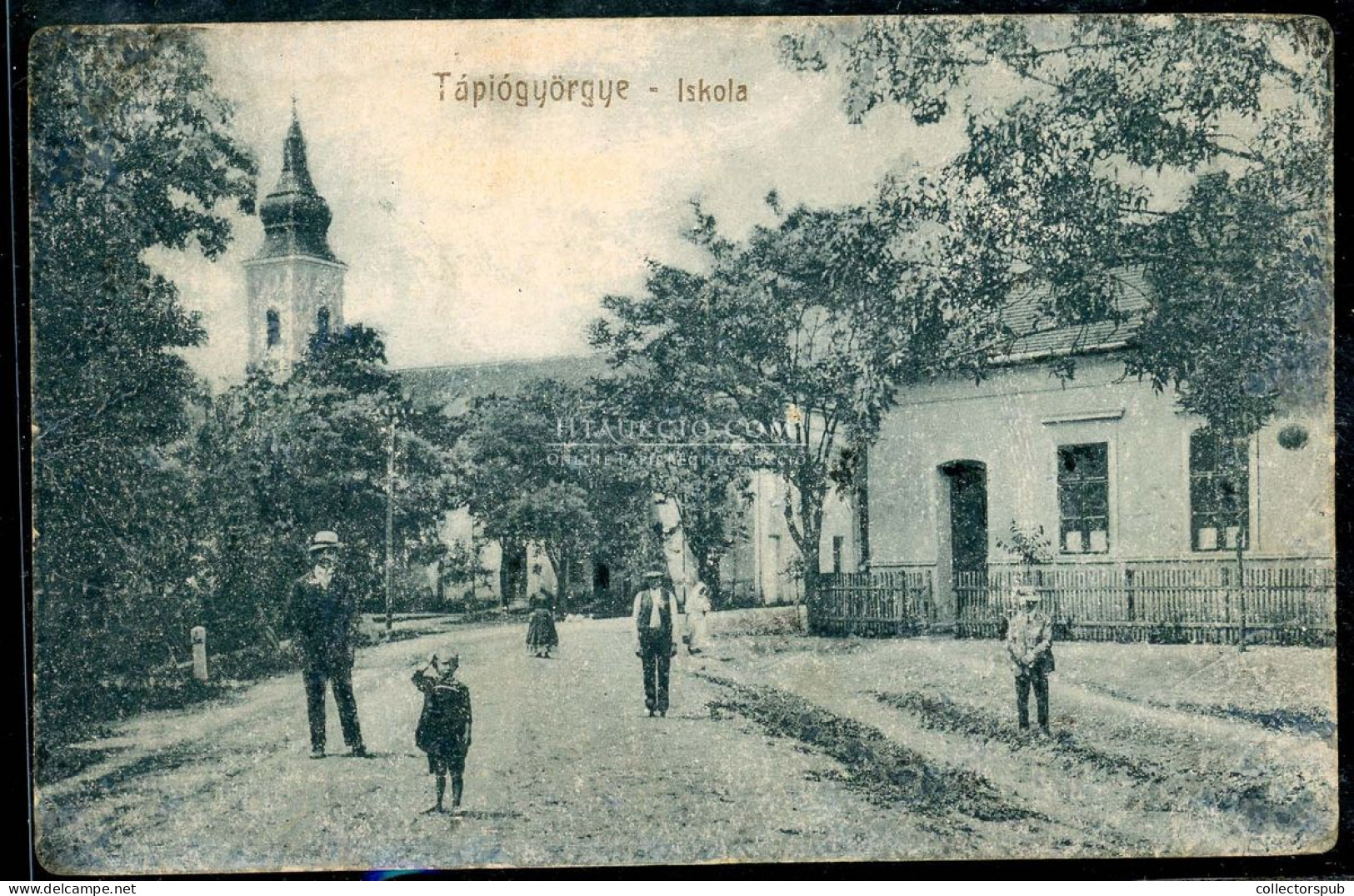 TÁPIÓGYÖRGYE 1917. Régi Képeslap - Hungary