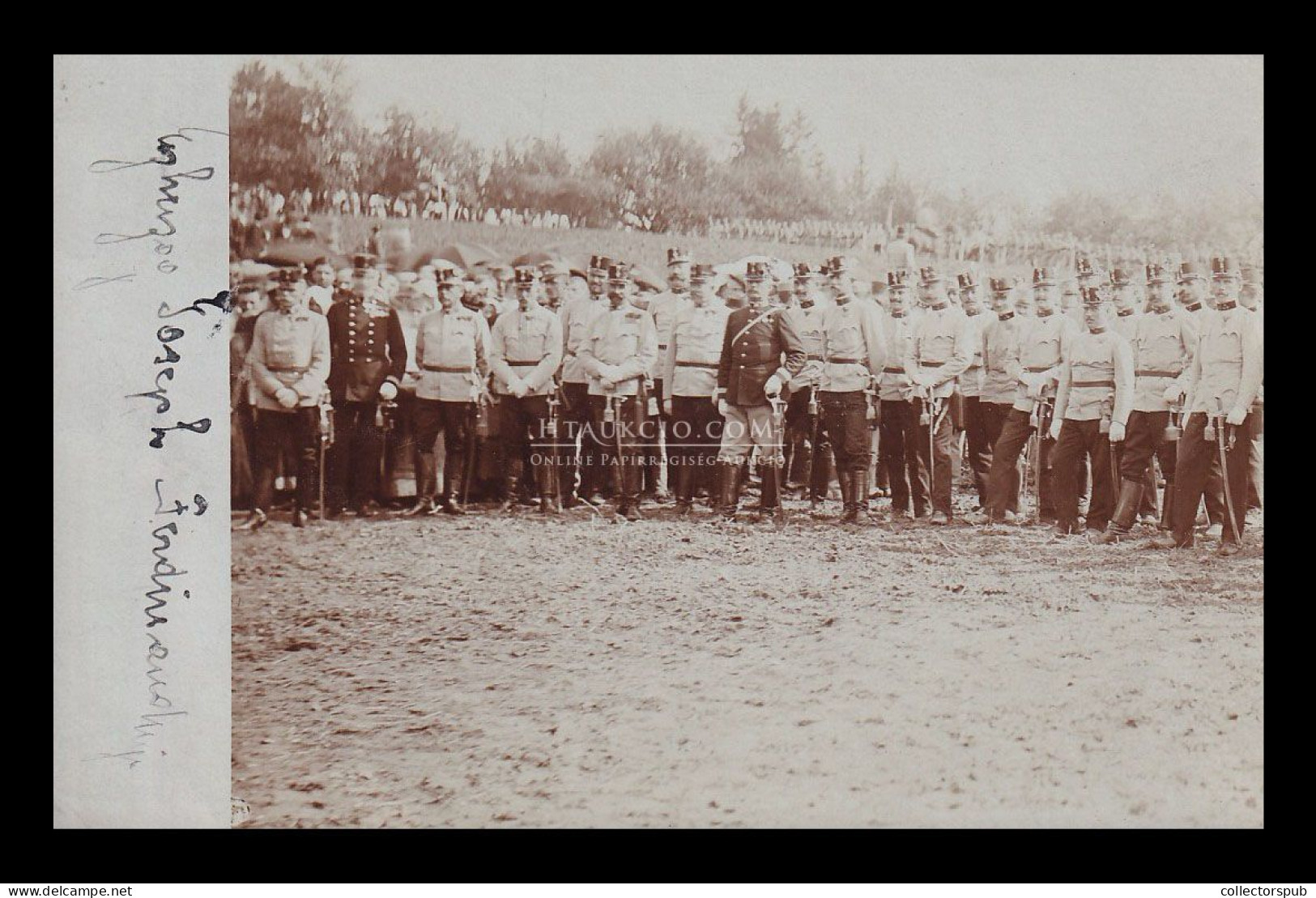 1903. Hadgyakorlat, Katonák, Fotós Képeslap - Krieg, Militär
