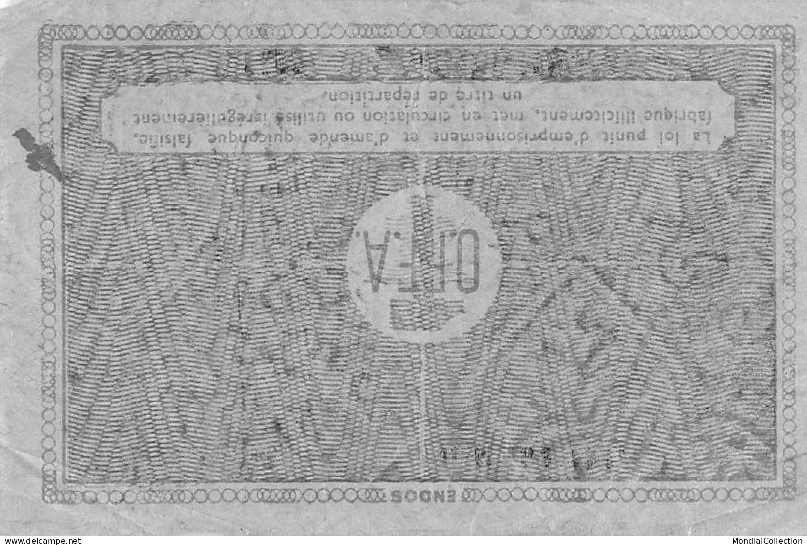 MIKI-AP8-098 LOT 7 BILLETS SECTION DES FONTES OFFA ACIER ET CARBURANT - Notgeld