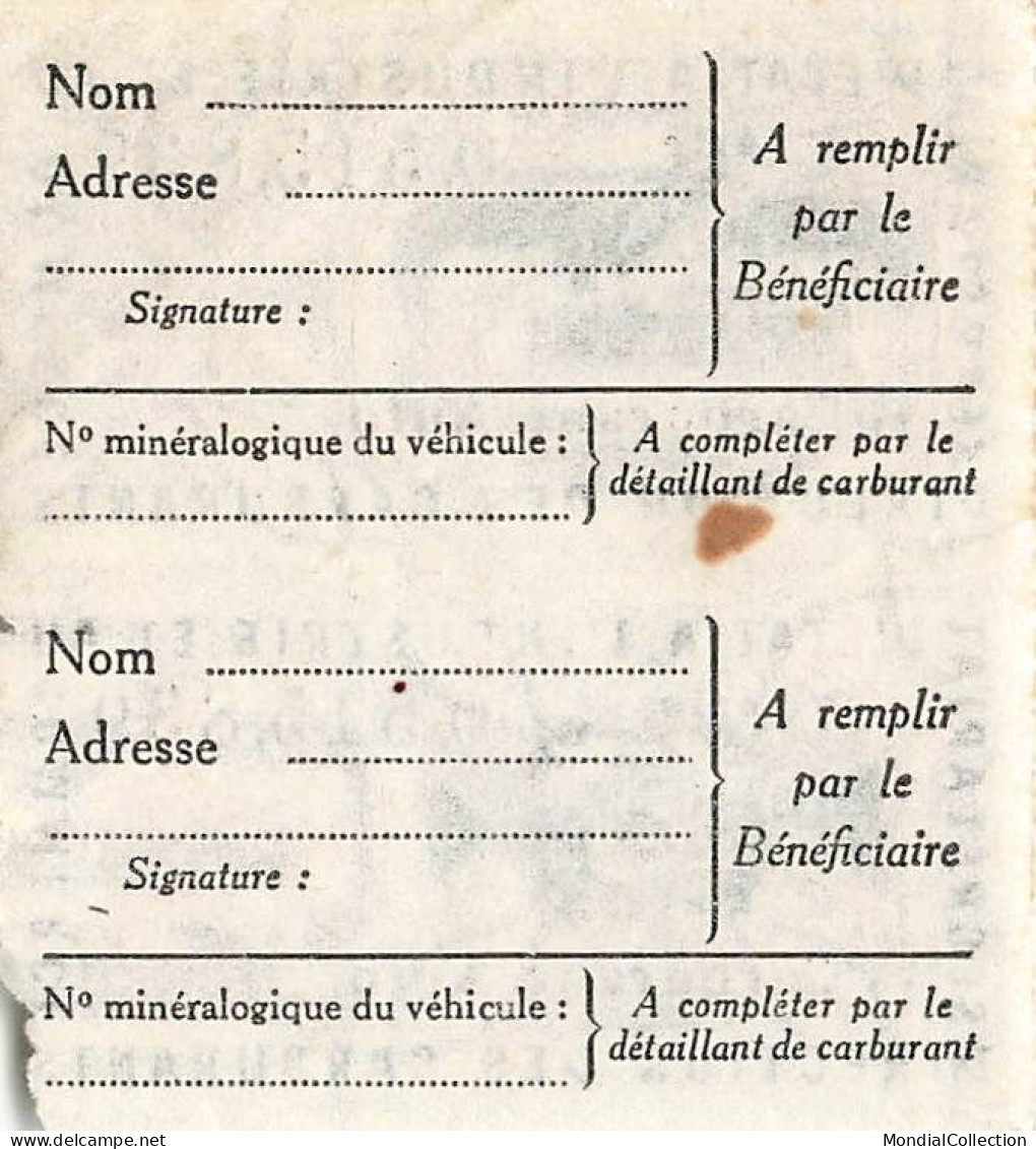 MIKI-AP8-098 LOT 7 BILLETS SECTION DES FONTES OFFA ACIER ET CARBURANT