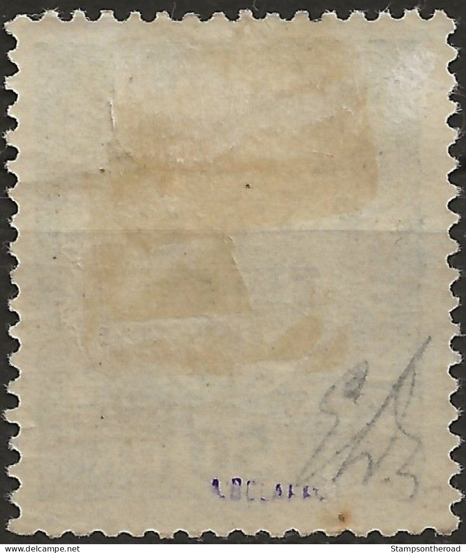 TRAA11L - 1918 Terre Redente - Trentino-Alto Adige, Sass. Nr. 11, Francobollo Nuovo Con Traccia Di Linguella */ FIRMATO - Trento