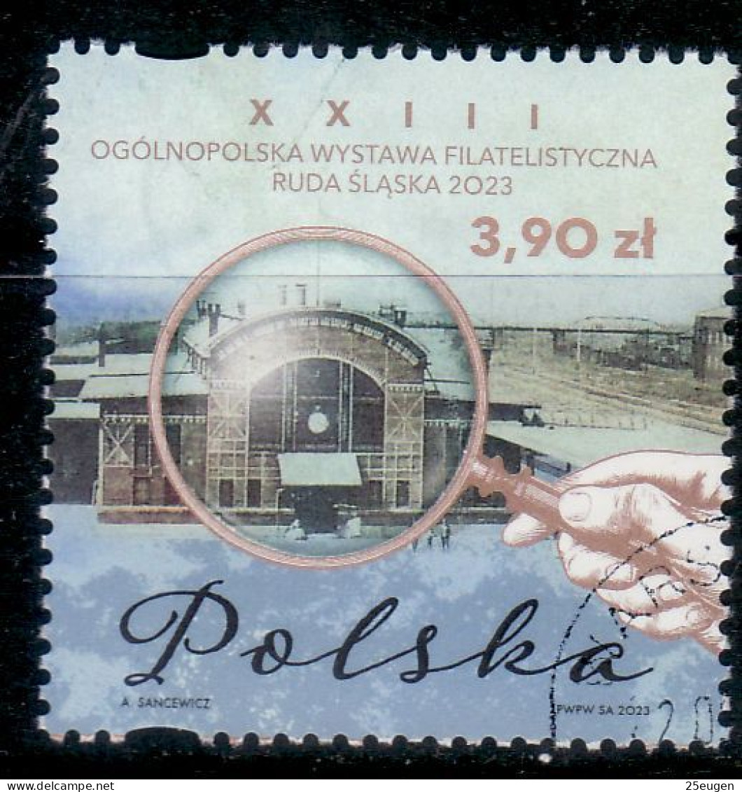 POLAND 2023  PHILATELIC EXHIBITION RUDA ŚLĄSKA  USED - Oblitérés