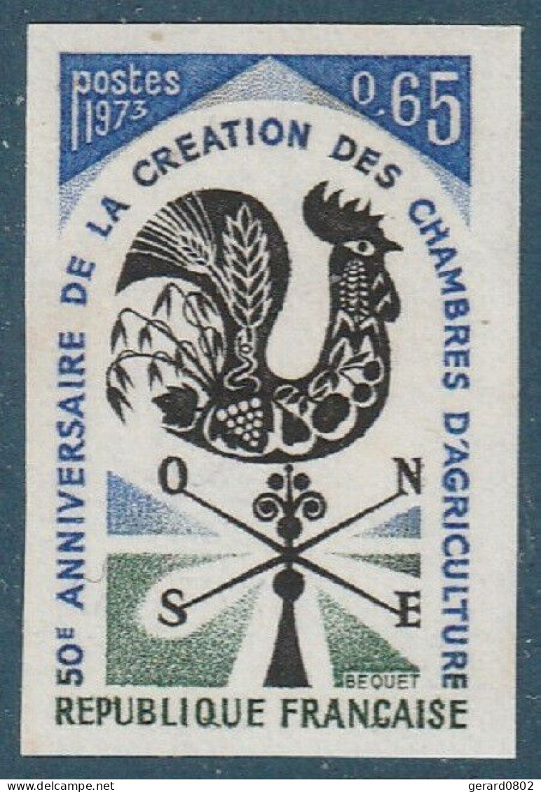 FRANCE - Non Dentelé - N°1778 ** - Chambres D'agriculture - 1971-1980