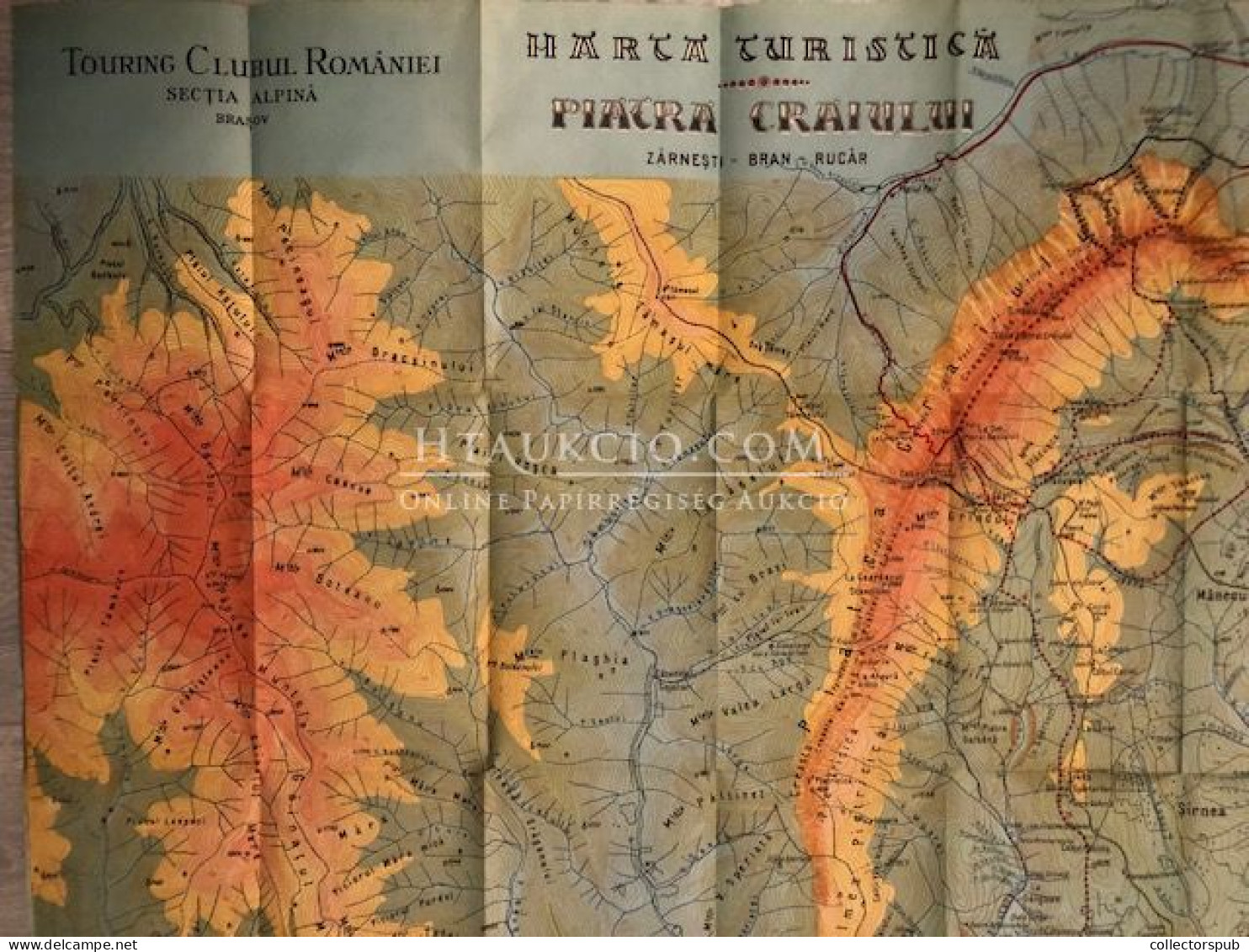 1936. TÉRKÉP  Románia, Erdély  Nagyon Szép állapotban - Zonder Classificatie