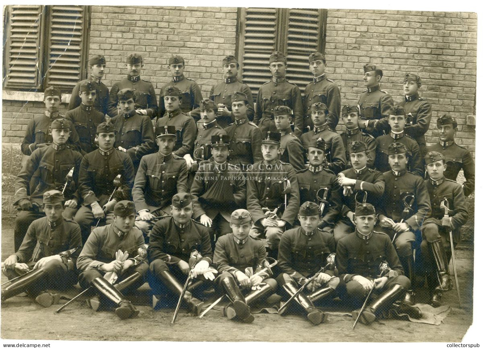 1924/25 Huszár Tisztképző Tanfolyam, Régi Fotó  22*16 Cm - Ancianas (antes De 1900)