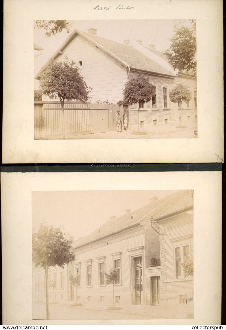 BUDAPEST 1900. Ca. Tisztviselőtelepi Házak 6db Ritka Fotó Képméret 16*11 Cm - Old (before 1900)