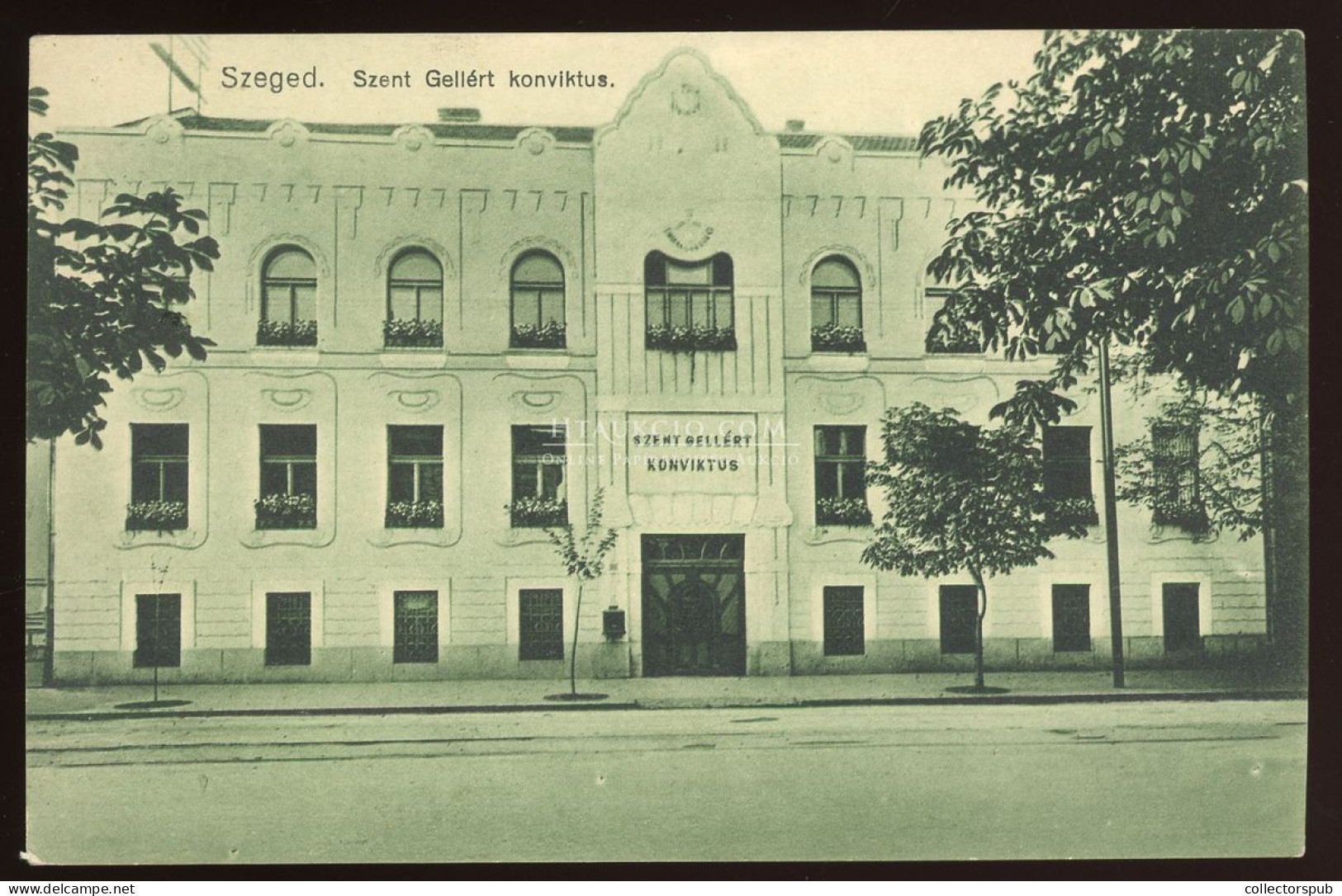 SZEGED 1936. Szent Gellért Konviktus, Régi Képeslap - Hungary