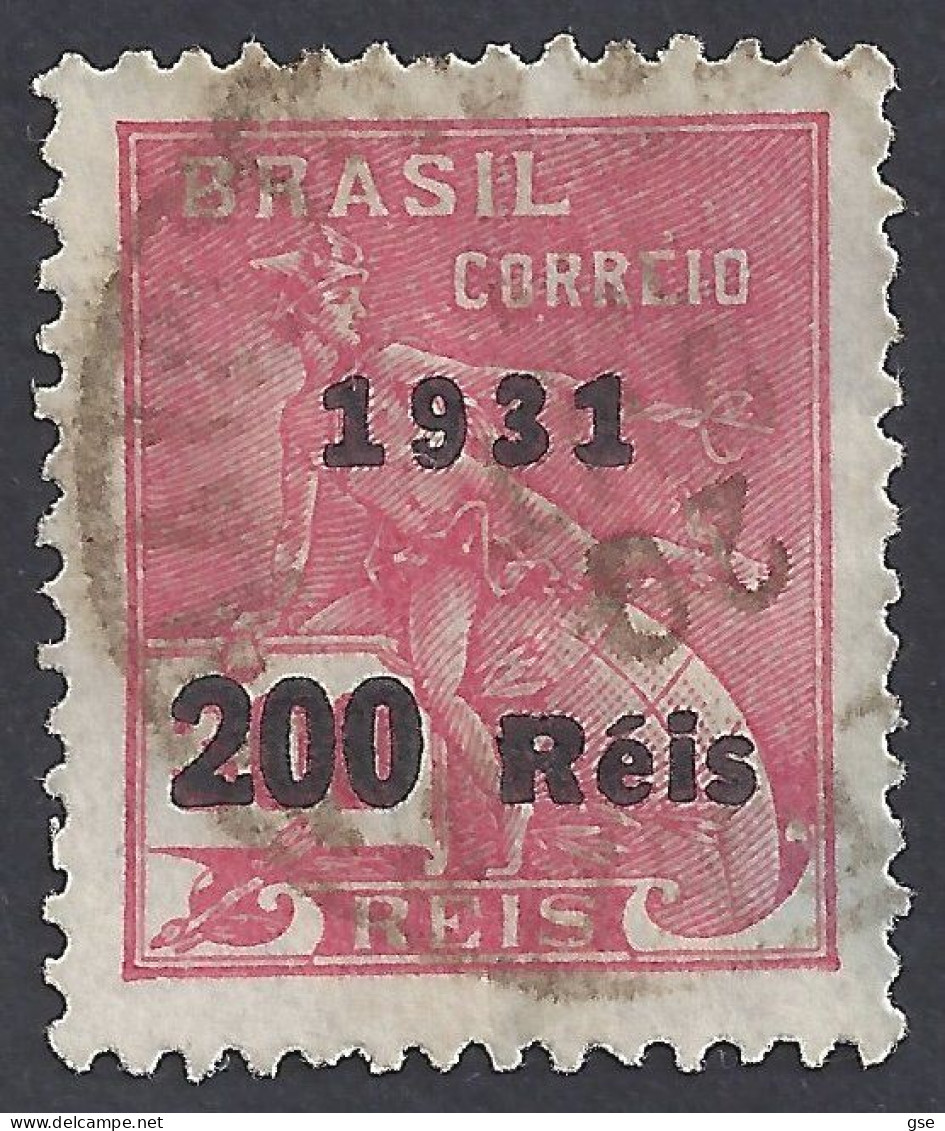 BRASILE 1931 - Yvert 235° - Soprastampato | - Used Stamps