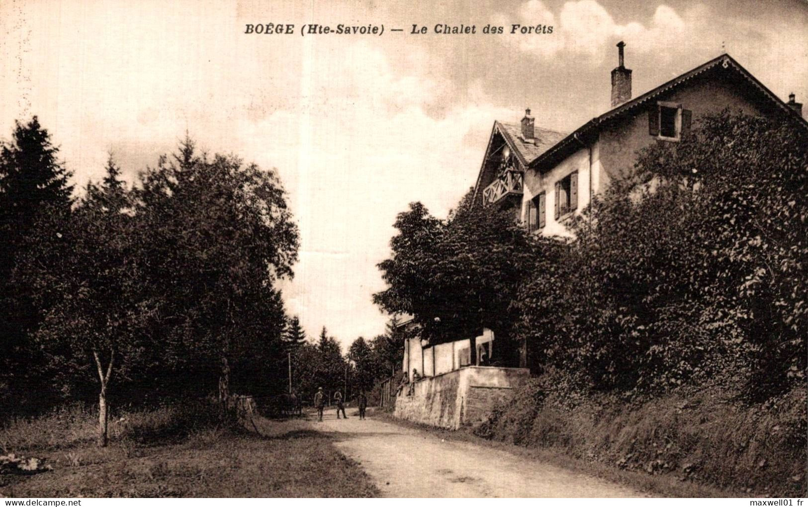 O1 - Boëge (Hte-Savoie) - Le Chalet Des Forêts - Boëge