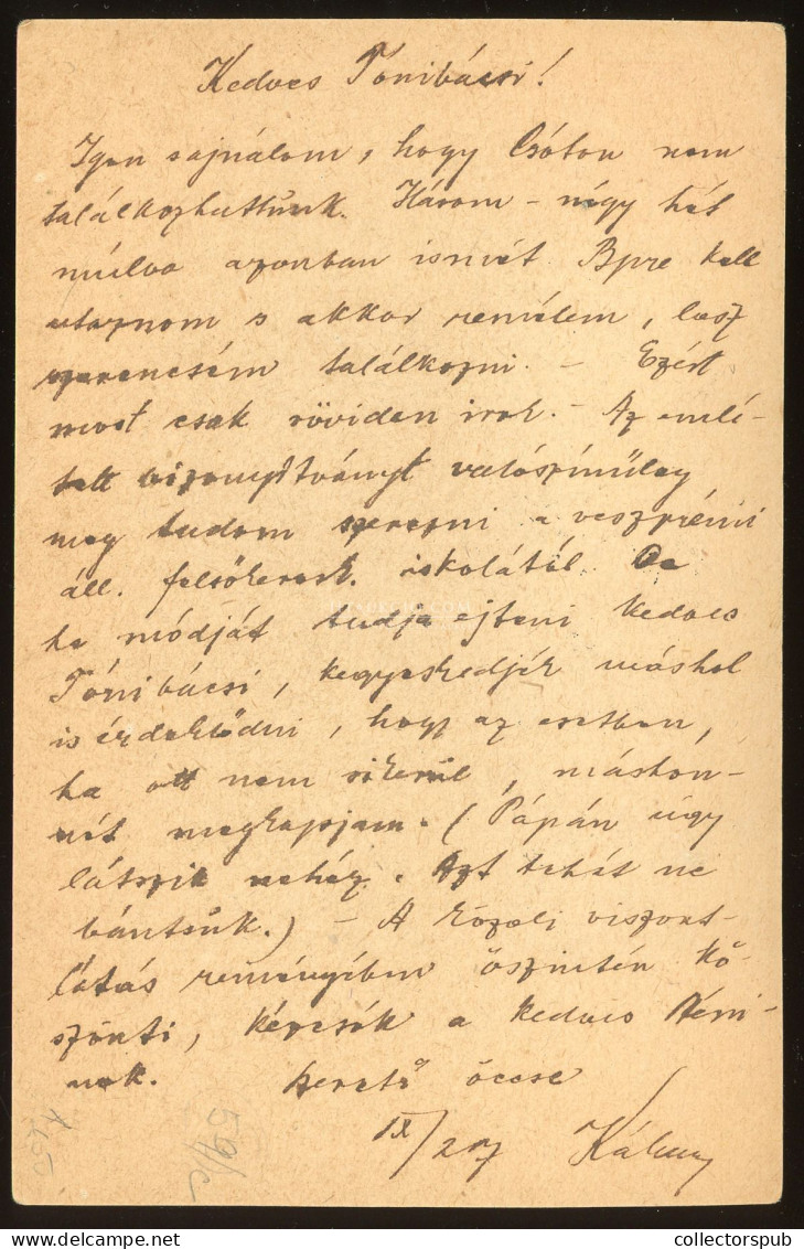 CSÓT Fogolytábor 1920. Szép Kiegészített Díjjegyes Levlap Hermann Antalnk Budapestre Küldve - Cartas & Documentos