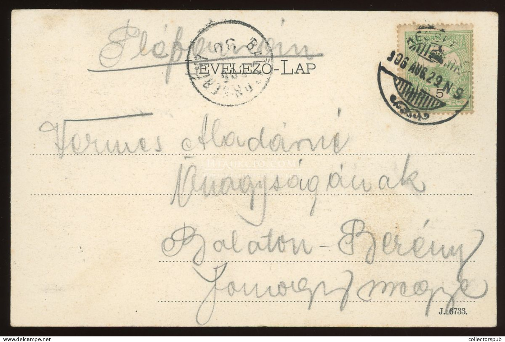 KECSKEMÉT 1906. Huszár Laktanya, Régi Képeslap - Hongrie