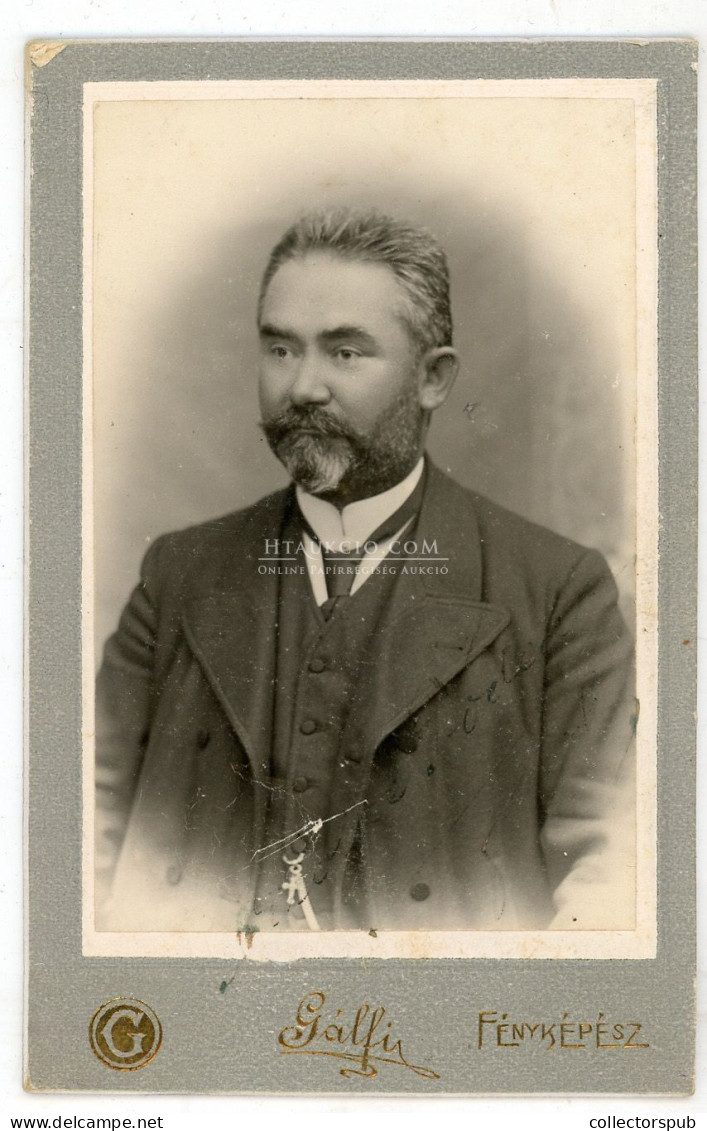 ABRUDBÁNYA 1910. Ca. Gálfi : Nicolae Todea, Visit Fotó - Old (before 1900)