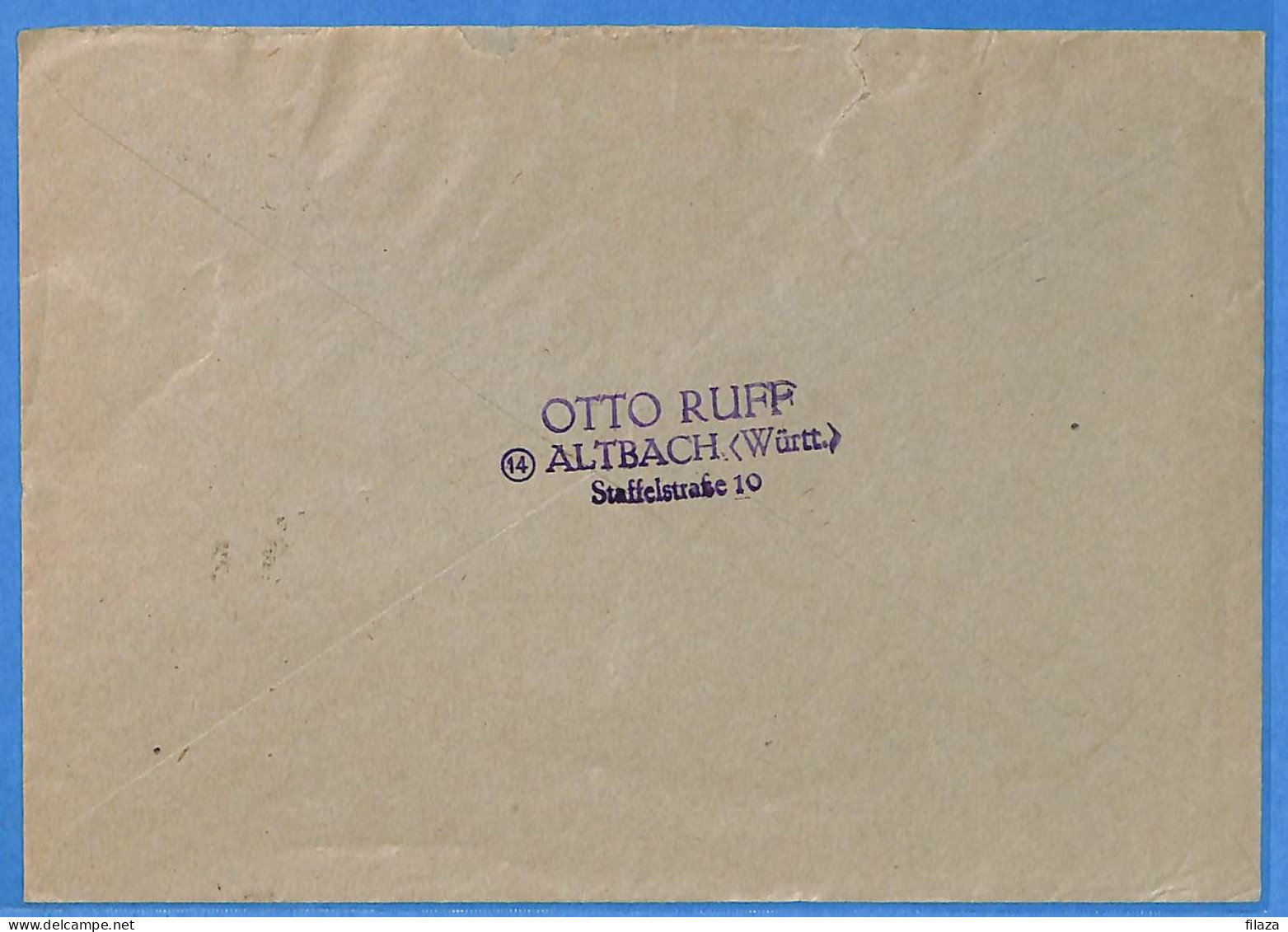 Allemagne Republique Federale 1956 - Lettre De Stuttgart - G30950 - Covers & Documents