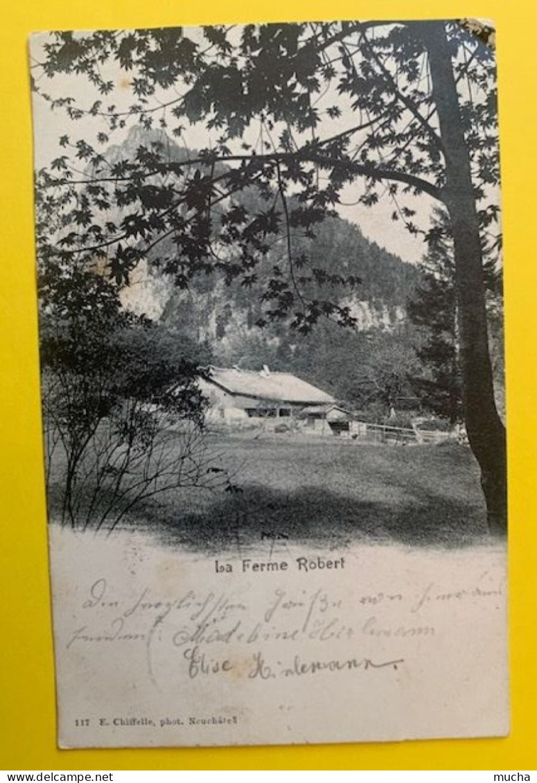 20043 - La Ferme Robert  Noiraigue 21.10.1907 - Noiraigue 