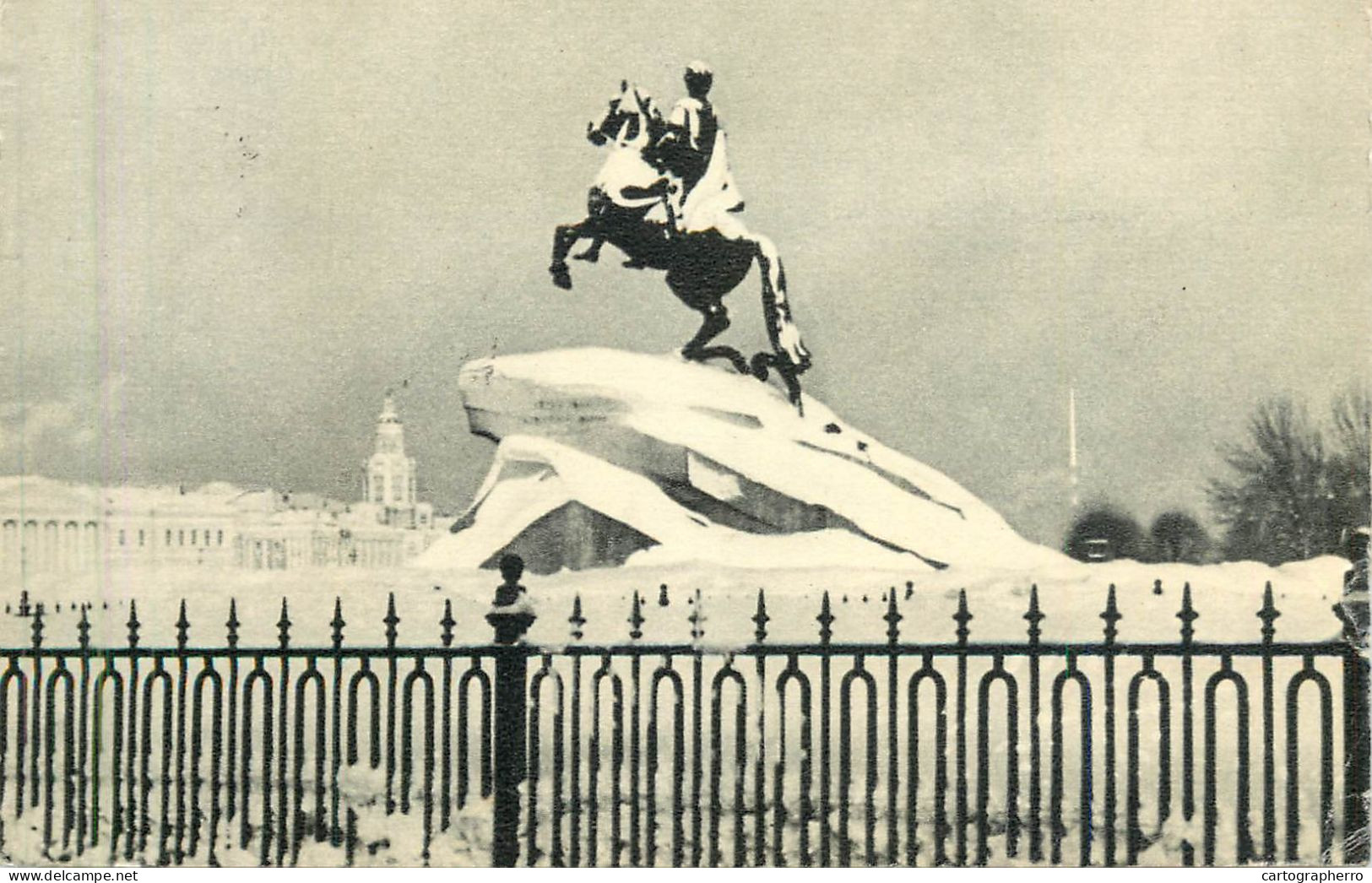 Postcard Russia Leningrad Monument To Peter I - Russia