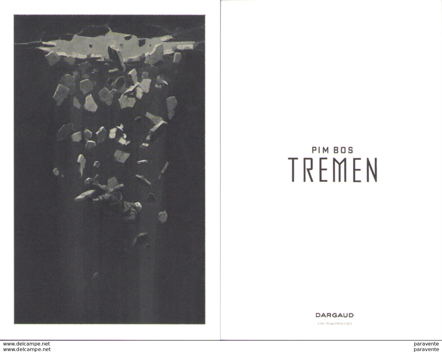 BOS : Exlibris De DARGAUD 2019 Pour TREMEN - Illustrators A - C