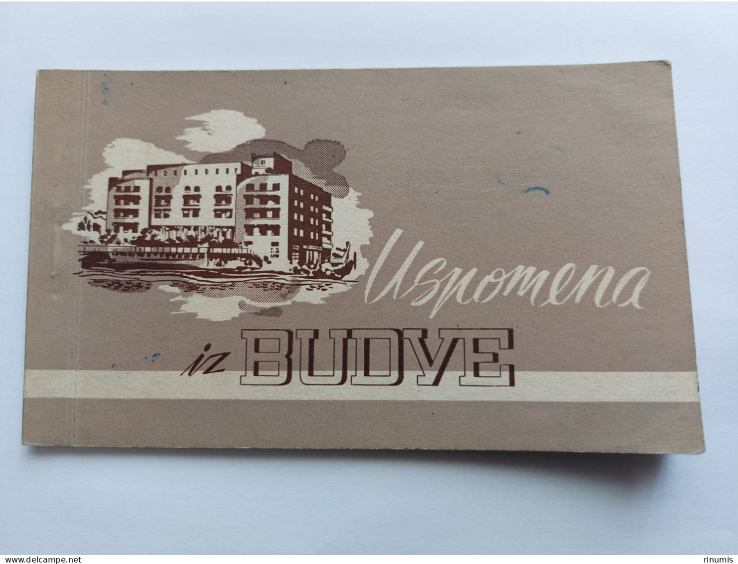 Budva 1950-60 Booklet W/8 Postcards Not Used - Montenegro