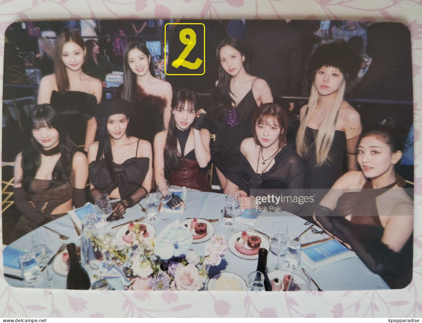 PHOTOCARD K POP Au Choix  TWICE Ready To Be - Varia