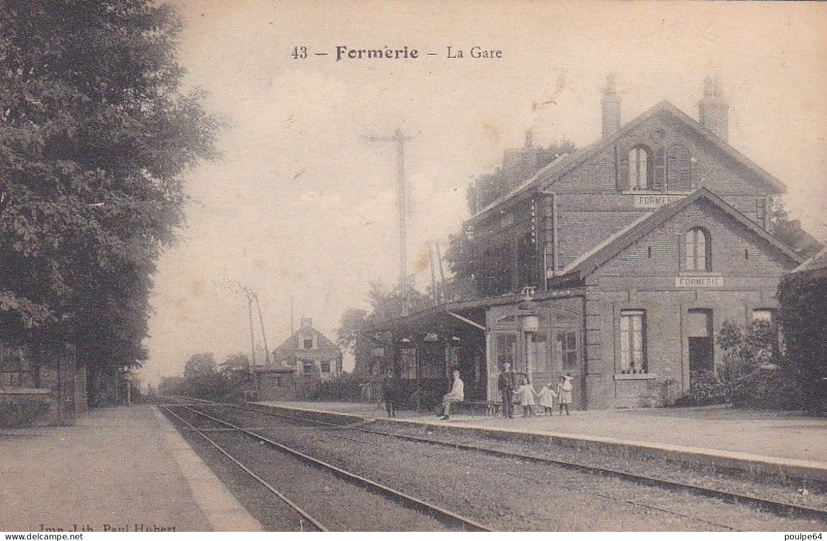 La Gare : Vue Intérieure - Formerie