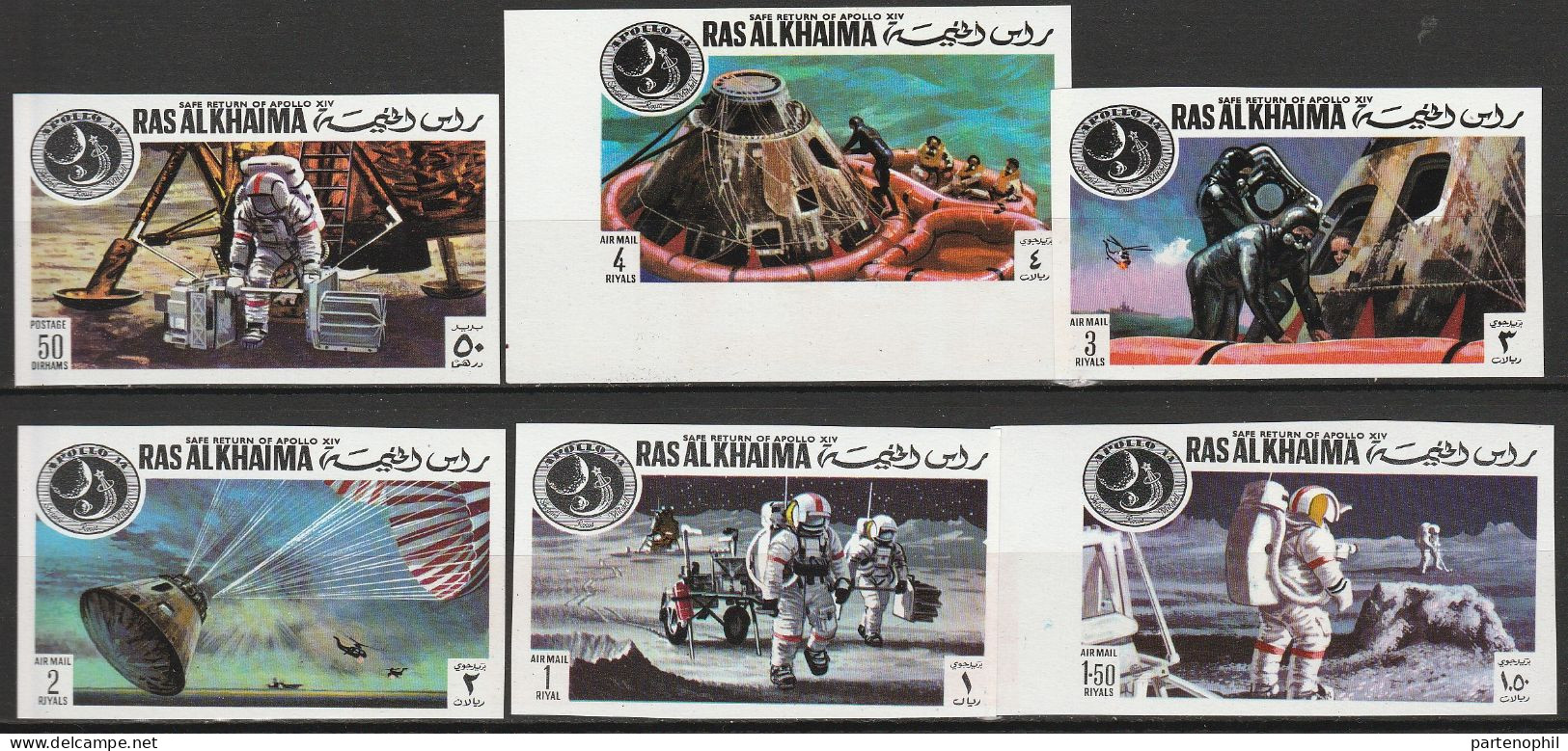 Ras Al Khaima Spazio Space MNH - Asie