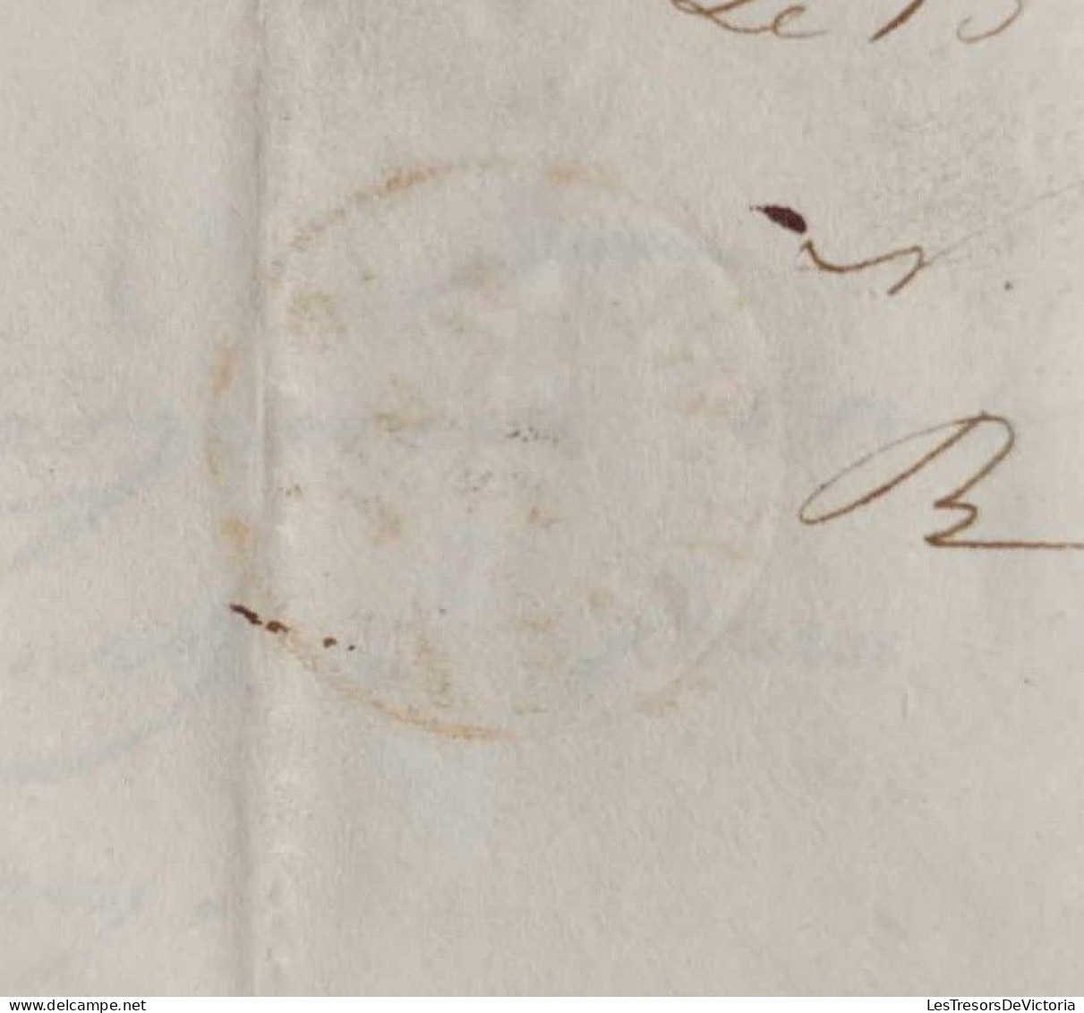 Letter Mailed On October 13th 1829 From Gent To Hornu  - Weight Indication "24" Wigtjes - 1815-1830 (Periodo Holandes)