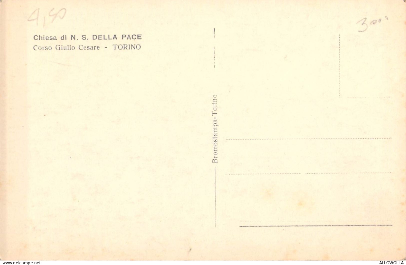 26423 " EFFIGIE DI S. LUIGI GONZAGA CHE SI VENERA NELLA CHIESA DI N. S. DELLA PACE " -VERA FOTO-CART.NON SPED. - Kirchen