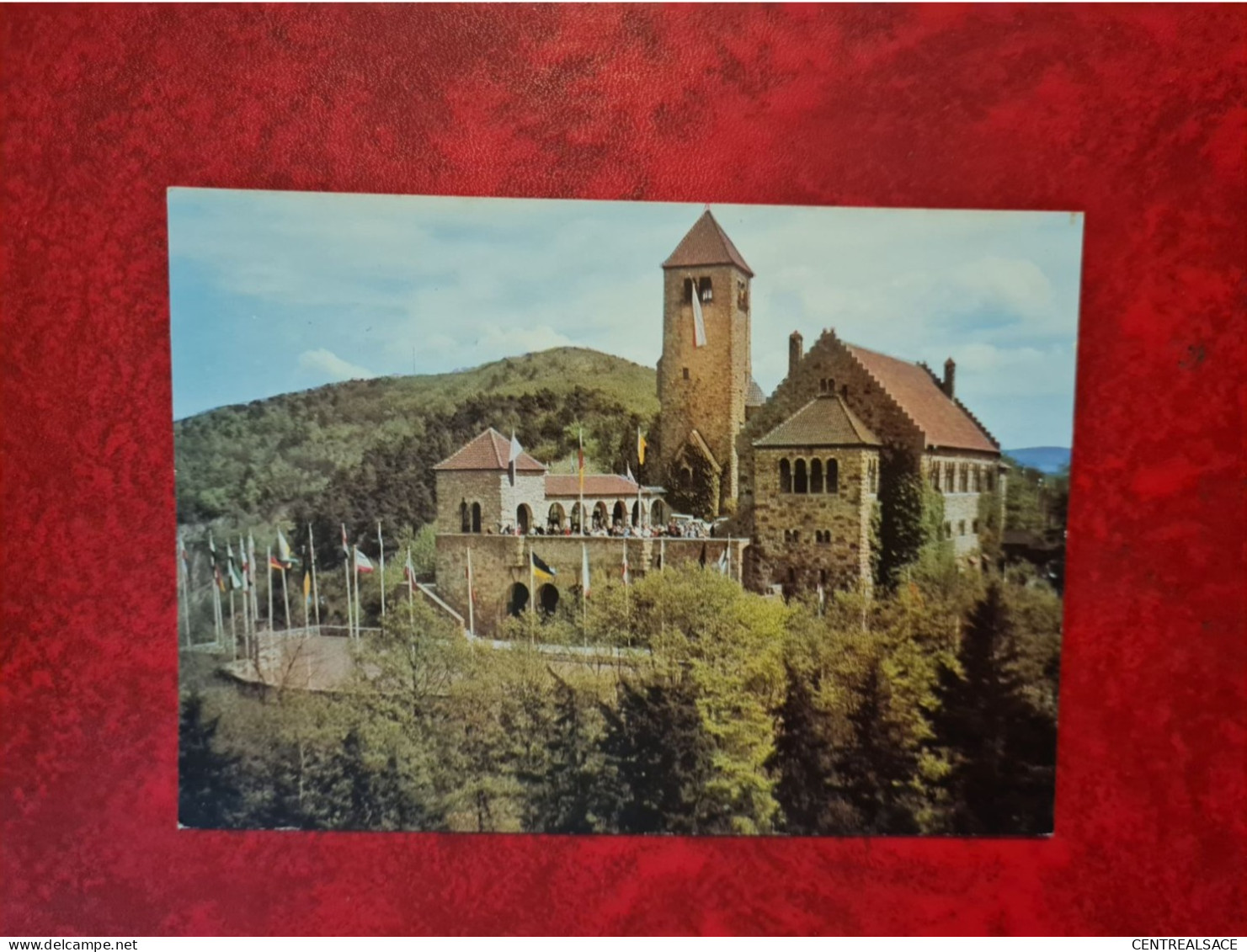 Carte WEINHEIM  BURGSCHENKE WACHENBURG UWE WITTENBERG - Weinheim