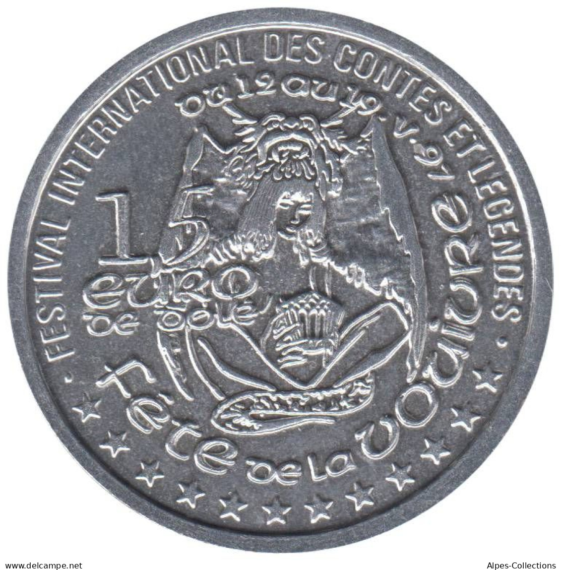 DOLE - EU0015.3 - 1,5 EURO DES VILLES - Réf: NR - 1997 - Euros Des Villes